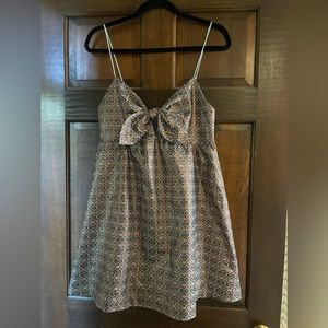 Alice + Olivia Waterfall Multi Bow Dress